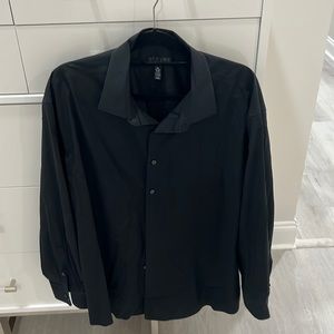 Beautiful, black Alfani shirt worn once